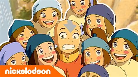 Avatar The Last Airbender Aang Dan Para Gadis Nickelodeon Bahasa