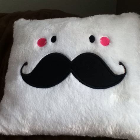 Mustache Pillow Mustache Pillow Mustache Pillow Cushion
