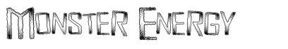 Monster Energy Font By Xerographer Fonts FontRiver