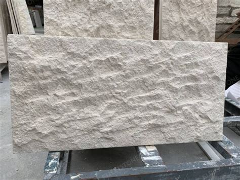 White Limestone Tile Split Face Limestone For Wall Fulei Stone