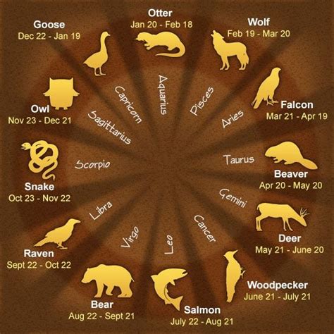 12 Native American Astrological Signs And Their Meanings Alles