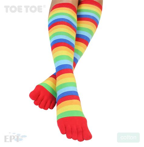 Knee High Toe Socks By Toetoe