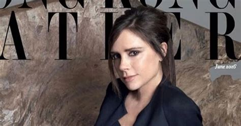 victoria beckham looks effortlessly stylish as she graces cover of the hong kong tatler mirror