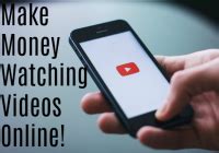 There are a lot of great ways to make money online and some of them are watching movies, on the other hand, is completely passive. +30 Amazing Sites to Make Money Watching Videos Online! (2019)