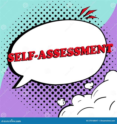 Conceptual Display Self Assessment Word For Pride And Confidence In