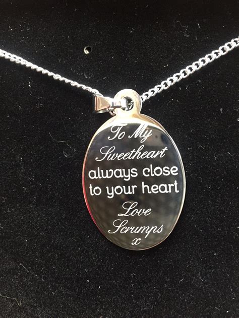 Pin By Jjs Personal Touch On Tware Engraving Dog Tag Necklace