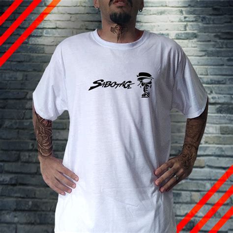 Camisa Camiseta Sabotage Rapper Rap Nacional Shopee Brasil