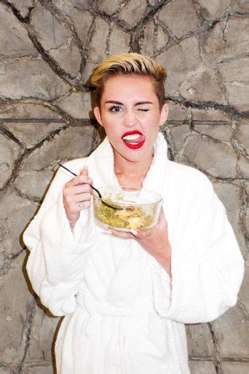 Miley Cyrus See Through Panties Bts Photoshoot Leaked 13