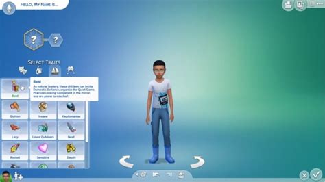 8 Pack Of Child Exclusive Traits By Triplis Sims 4 Mods