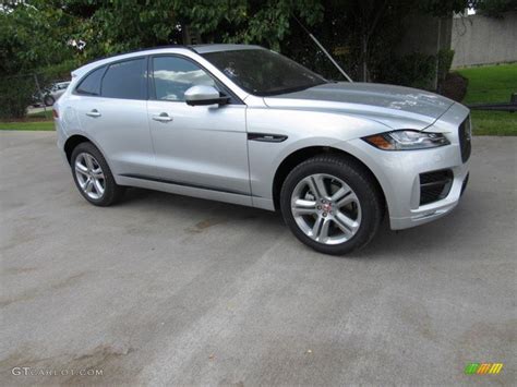 2019 Indus Silver Metallic Jaguar F Pace R Sport Awd 133287581 Photo