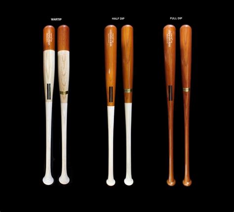 Warstic Designs Classic Wooden Baseball Bats For Color Lovers