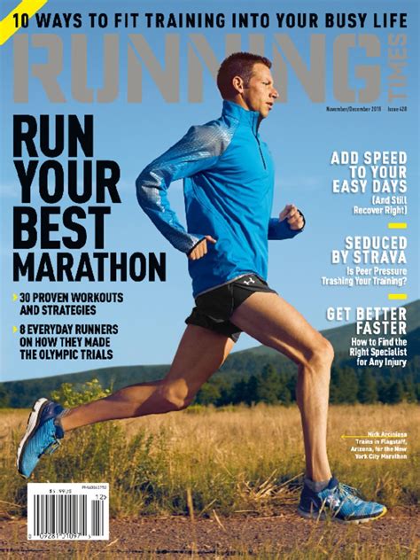 Running Times Magazine Serious Running
