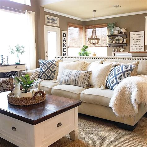 Rustic Farmhouse Living Room Ideas Home Styler
