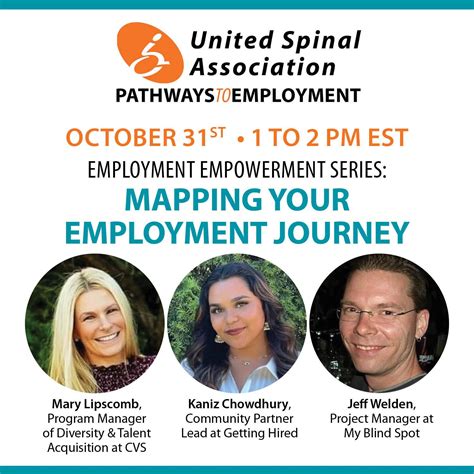 Employment Empowerment Series: Mapping Your Employment Journey - United
