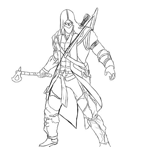 Coloriages Assassin S Creed Jeux Vid Os Dessins Colorier