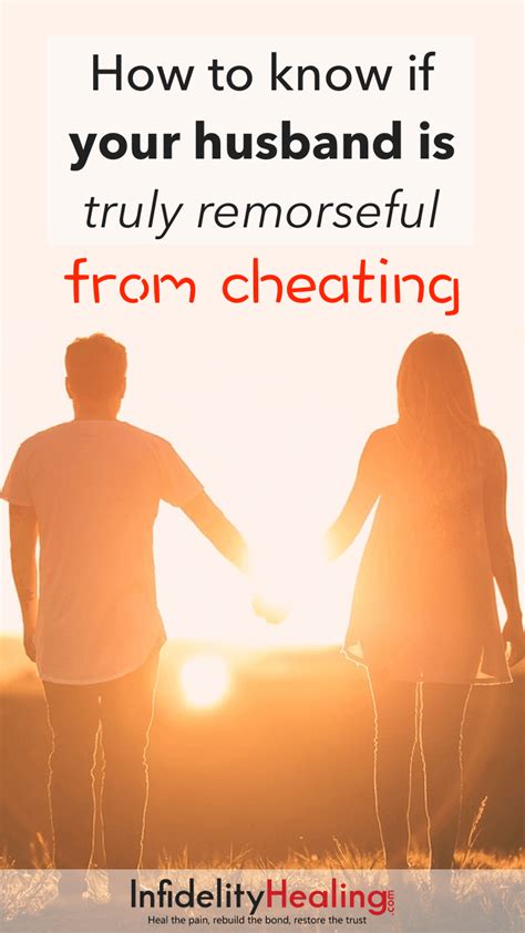 How To Know Your Husband Is Remorse From Cheating Signs That He Is Truly Sorry • Infidelity