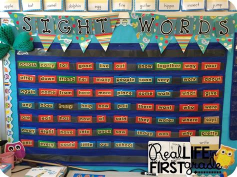 Sight Words Wall Chart Sight Word Wall Sight Words Words Images And