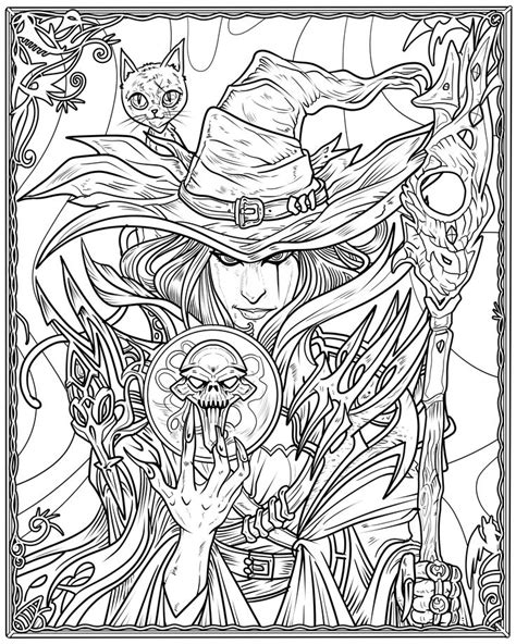 Pin By Beth Frykman On Coloring Pages Witch Coloring Pages Cool