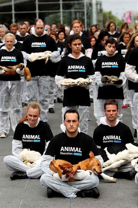 Animal Activists Hold Memorial for Dead Animals in Melbourne » GagDaily