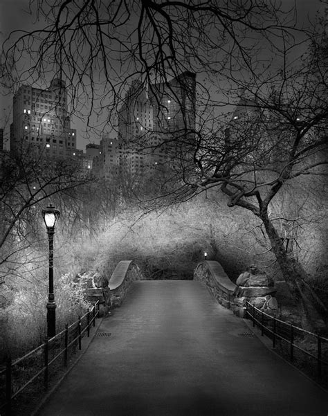 Black And White Landscapes Of Central Park Fubiz Media