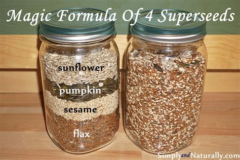 Magic Formula Of 4 Super Seeds We Should Eat Every Day Simply And