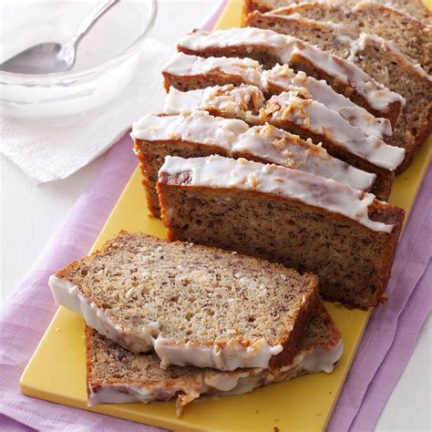 There's no time for monkey business when you're trying to find the perfect banana bread. Glazed Coconut-Banana Bread Recipe | Taste of Home
