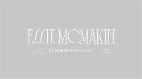The Business Conservatory Podcast — Ellie McMakin | Business Strategist