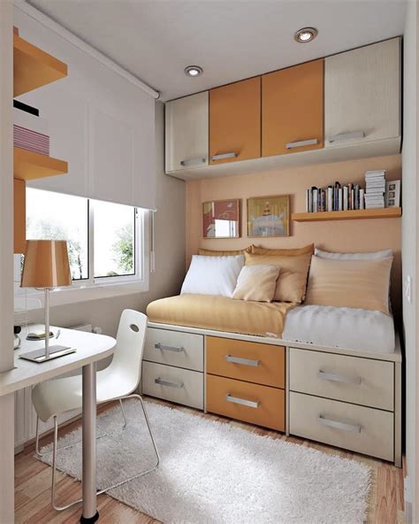 10 Tips On Small Bedroom Interior Design Homesthetics Inspiring