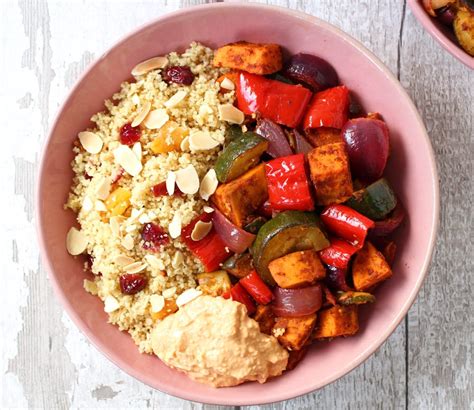 Moroccan Roasted Vegetables With Jewelled Couscous Bit Of The Good Stuff