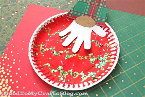 Paper Plate Christmas Ornament Gnome