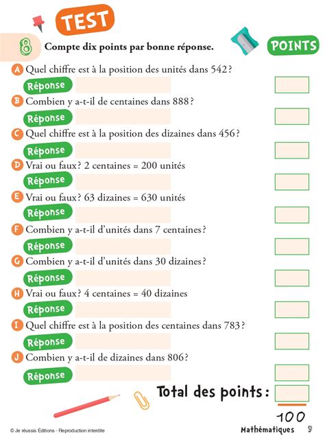 Evaluation Exercice De Math Ce2 A Imprimer La Galerie