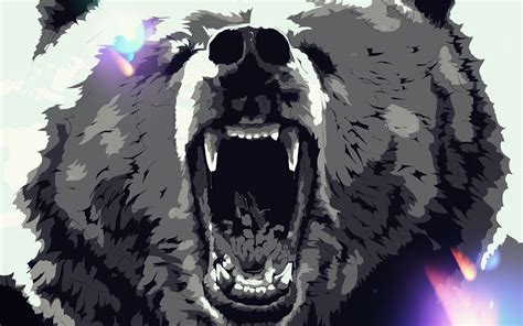 Artistic Bear Hd Wallpaper Background Image 1920x1200