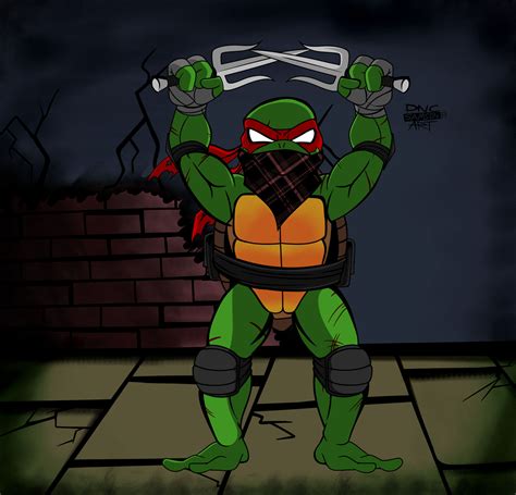 TMNT Redesign: Raphael by DNCSamsonART on DeviantArt