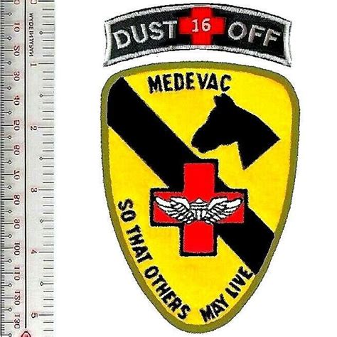 Us Army Vietnam 1st Cavalry Division 16th Medivac Dustoff 15th Medical