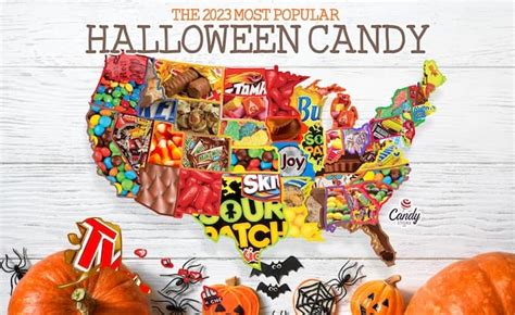 The Most Popular Halloween Candy In Every State Plan Your Trick Or Treating Locations Accordingly