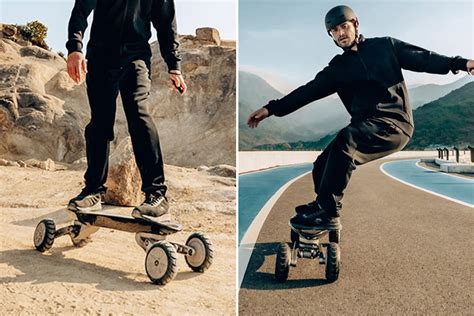 This All Terrain Electric Skateboard Made For Tough Riders Has No