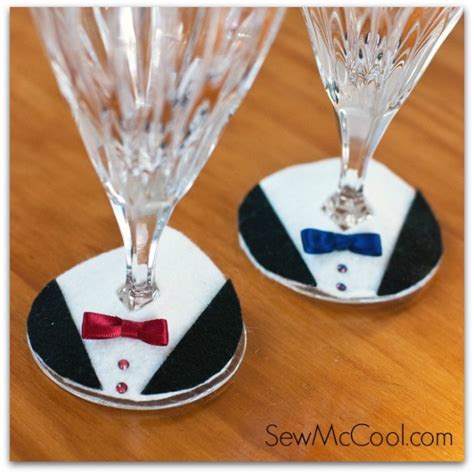 Hand formed with non tarnish silver metal and embellished with swarovski crystals. Add Charm to Your Wine Glasses: 20 Great DIY Wine Charms Ideas - Style Motivation