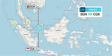 Vn631 Flight Status Vietnam Airlines Ho Chi Minh City To Jakarta Hvn631