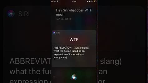 How To Make Siri Swear It Works Youtube