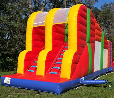 Zip Line Bounce House Tampa Bounce A Lot Inflatables Tampa Party Rentals
