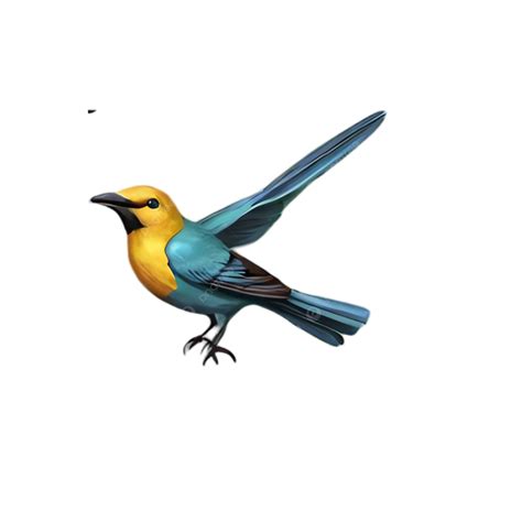Ilustrasi Burung 3d Asli, Burung Hd, Burung 3d, Burung PNG Transparan