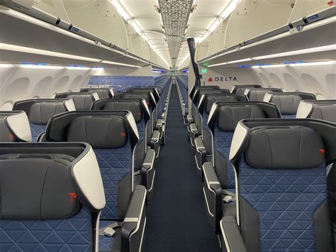 Delta A321neo First Class Comfortplus Main Cabin Eye Of The Flyer