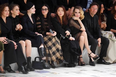 The Dior Fallwinter 2020 Paris Fashion Week Show Front Row Is So Good