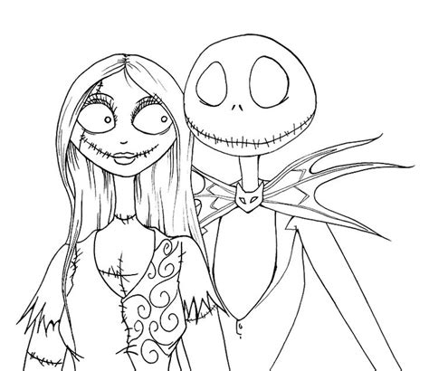 9 Iconic Jack Skellington Coloring Page From Nightmare Before Christmas