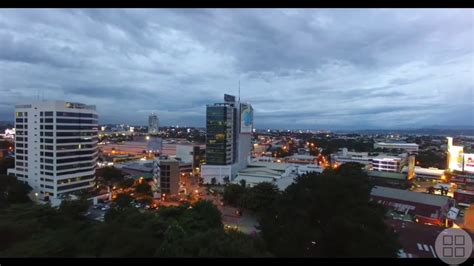 Davao City Center Night Time Drone Shot Epic Views Youtube