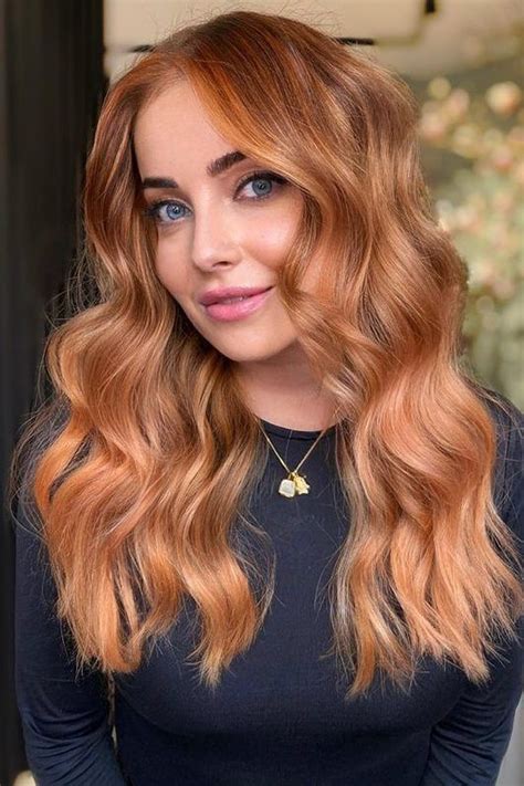 check out these copper blonde hair color ideas to choose your favorite copper hair color and