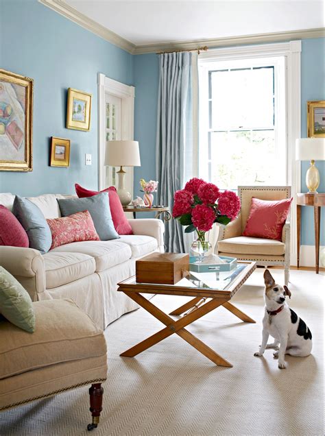 23 Brilliant Blue Color Palettes For Every Style Of Decor Blue Living