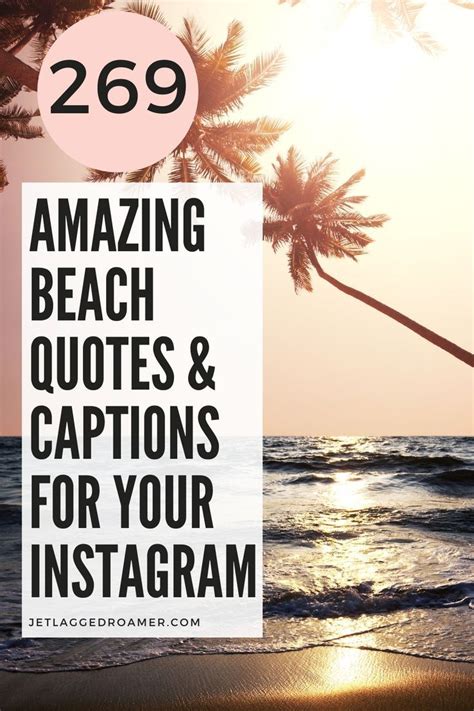 sunset on beach text says amazing beach quotes and captions for your instagram vacation quotes
