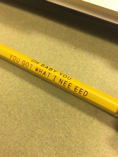 Just a friend song lyrics. This pencil that has lyrics from Biz Markie's "Just a ...