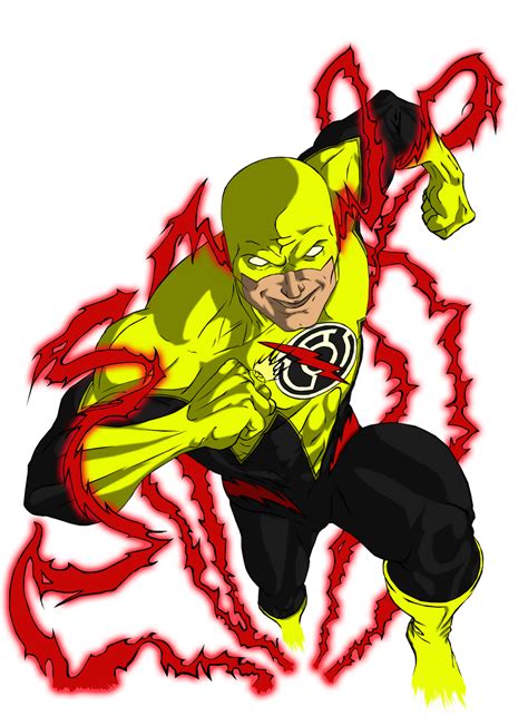 Sinestro Corps Reverse Flash By Zanderyurami On Deviantart